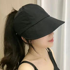 Outdoor UV Protection Hollow Top Sun Hat