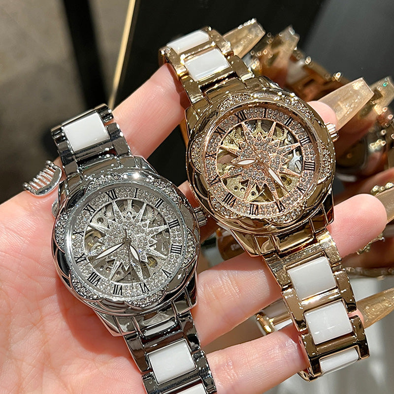 🔥Limited Time Offer 50% OFF🔥Women's Rhinestone Quartz Watch