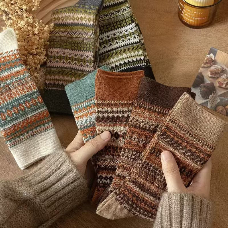 🔥Hot Sale Deals-Retro Ethnic Style Socks