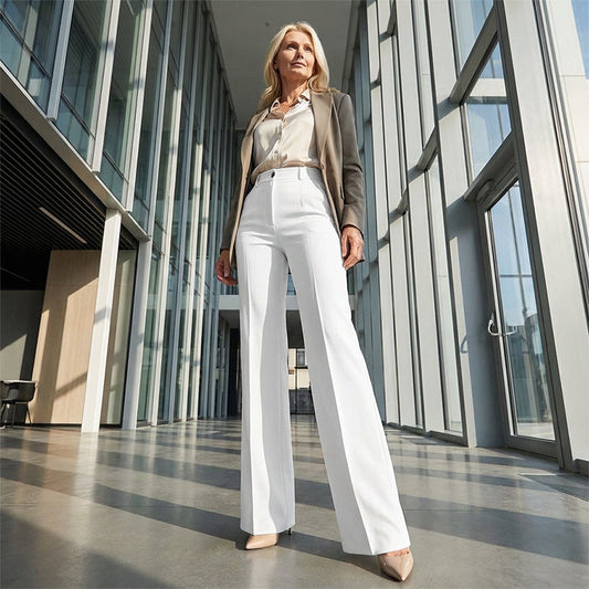 Women's High-Waist Dress Pants